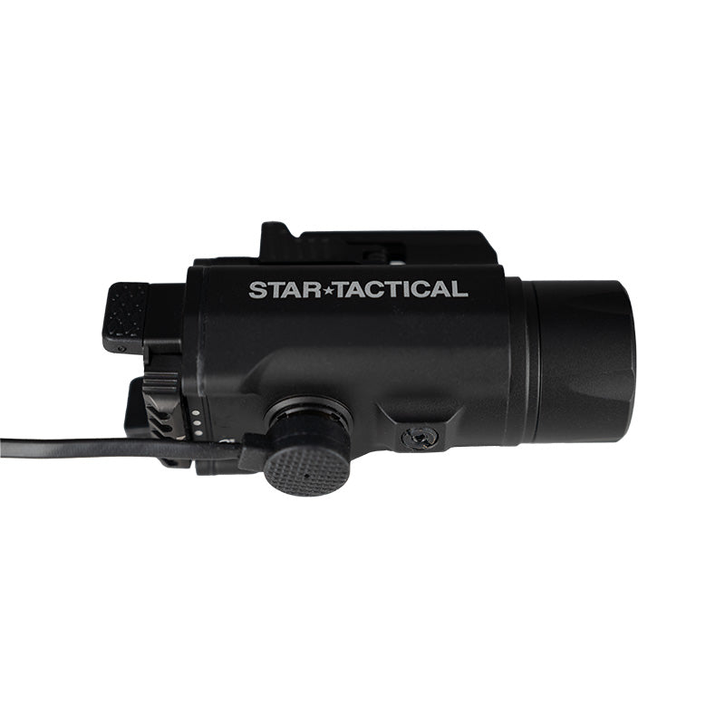 star lux rechargeable mounted flashlight with magnetic charger