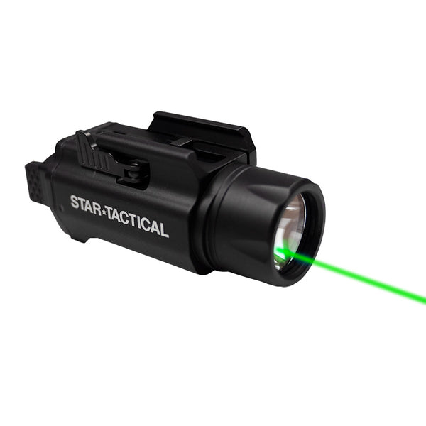 star lux plus mounted flashlight with laser