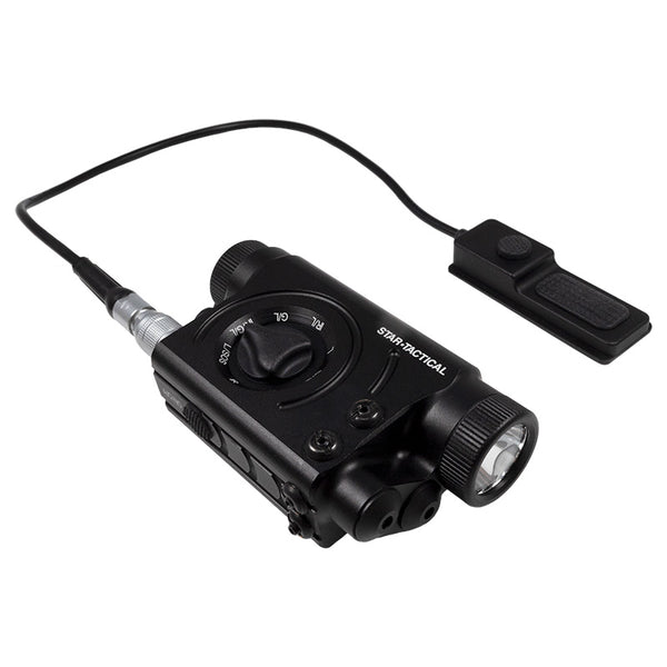 Star Tactical Trio 1200 lumens led red green and IR laser combo illuminator remote switch